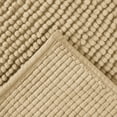 thumbnail image 6 of Mainstays Basic Polyester Chenille Noodle Bath Rug, Vallejo Tan, 17"x24", 2-Piece Set, 6 of 9