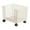 White, variant on deevoka Mesh Rolling File Cart with Wheels Portable for Office Handbag School White