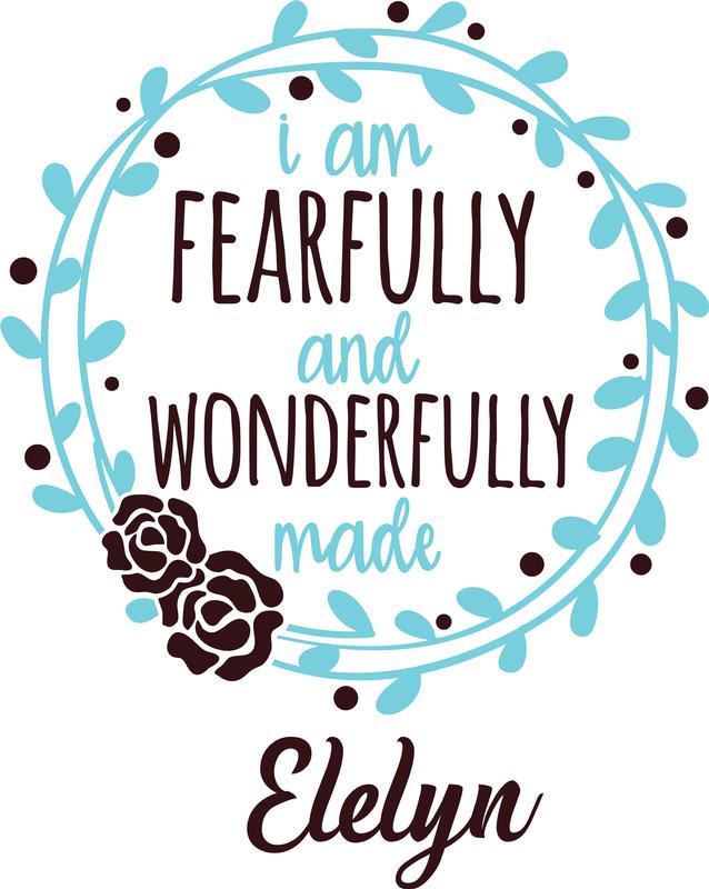 wonderfully made by god verse