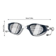 thumbnail image 2 of Sunny Swim Goggles Full View Fog Swimming Goggles for Adults Pool Training, 2 of 3