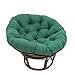 thumbnail image 3 of International Caravan Furniture Piece 42-Inch Rattan Papasan Chair with Solid Twill Cushion, 3 of 4