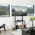 thumbnail image 3 of VIVO Heavy Duty Steel Mobile TV Cart for 42" to 100" Screens w/ Metal AV Shelf, 3 of 9