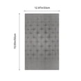 thumbnail image 4 of OUNONA 4Pcs Black Plastic Grid Sheets Ideal for Cross Stitching Embroidery and Bag Making Projects, 4 of 5