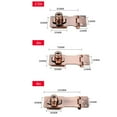 thumbnail image 3 of HLONK Twist Knob Keyed Locking Hasp Padlock Set for Cabinets Security Door Van Lock, 3 of 20