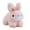 (Pink), variant on Wizlet Adorable Bunny Stuffed Animal Soft Rabbit Plush Toy for Valentine's Day Birthday Easter Best Gifts 7.8in (Pink)