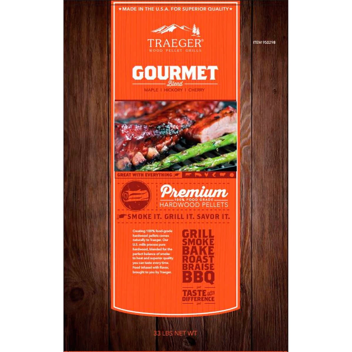 Traeger Gourmet Blend 15 kg (33 lb.) Wood Pellets Walmart Canada