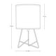thumbnail image 4 of Lámpara de mesa 2 pack, estilo moderno, acabado negro,1 luz E27 60W, 4 of 5