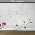 thumbnail image 6 of Ambesonne Modern Place Mats Set of 4, Geometric Flowers Floral, Standard Size, Pistachio Green Magenta, 6 of 6