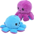 thumbnail image 4 of Muñeco de peluche de pulpo, muñeco de peluche de pulpo, animales de peluche reversibles, juguete de pulpo de peluche, funcionalidad versátil, 4 of 9