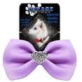 thumbnail image 2 of Mirage Pet 47-53 LV Crystal Heart Widget Pet Bowtie, Lavender, 2 of 2