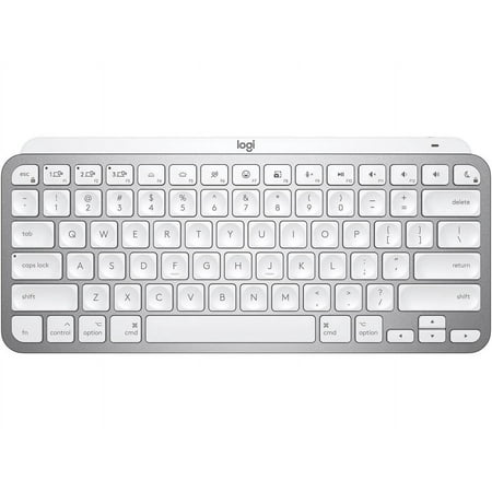 UPC: 0097855169587 | Logitech MX Keys Mini for Mac 920-010389 Pale Gray Wireless Keyboard