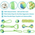 thumbnail image 3 of 7 Pack Dog Chew Toys for Puppy Teething Chew Toys Rope Toys Squeaky Toys, 3 of 7