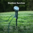 thumbnail image 5 of HBN Outdoor Smart Plug Waterproof WiFi Outdoor Outlet Timer with 6 Grounded Outlets, Remote & Voice Control Heavy Duty Yard Stake Plug Compatible with Alexa and Google Assistant, 5 of 7