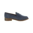thumbnail image 3 of Franco Sarto Womens Chrissy Laceless Faux Leather Loafers, 3 of 3