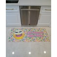 thumbnail image 4 of Multy Mats 24x56in Kitchen Coffee Smile Floral, 4 of 5
