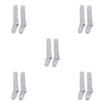 thumbnail image 1 of Sonducket Media sobre la rodilla Larga elasticidad Térmica Transpirable Bota Calcetines Pierna Cálido Muslo Protección Niñas Otoño gris claro Type2 NO2 Sonducket CBP380092, 1 of 4