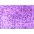 thumbnail image 1 of Ahgly Company Indoor Rectangle Oriental Purple Industrial Area Rugs, 2' x 3', 1 of 4