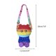 thumbnail image 2 of Silicona Push Bubble Little Bear Wallet Anti Stress Sensorial Toy Bolsa De Almacenamiento Portátil Impermeable Para Niños Kid Adultos Monstrate HA038331-00, 2 of 6
