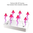 thumbnail image 4 of LED Grow Light, 240 LEDs Full Spectrum Plant Light Hanging Seed Starting Seedlings Vegetable Growing Lamps with Remote Control for Greenhouse Indoor Plants, 4 of 7