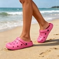 thumbnail image 5 of MDUKONU Unisex-Adult Classic Clog, Clogs for Women and Men Size: 37 Hot Pink, 5 of 5