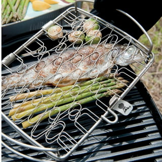 Weber Stainless Steel Grill Basket 6434 - The Home Depot