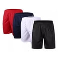 thumbnail image 1 of 4pzs Short Deportivos Gym Cómodos Elástico Shorts Hombre, 1 of 8