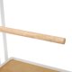 thumbnail image 5 of Organizador de joyería de 2 niveles Pulsera de sobremesa de madera de hierro de hierro moderno Collar Display Rack de árbol con bandeja para el hogar ANGGREK Otros, 5 of 8