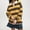 Yellow, variant on Tittly T Shirts for Women V Neck T Shirts for Women Women's Oversized Striped Sweatshirt Long Sleeve Rugby Collared Pullover Tops Loose Fit Shirt Tshirts Shirts Long Sleeve Shirts for Women Black L