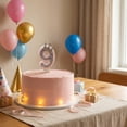 thumbnail image 5 of Digital Birthday Cake Number Candles– LED Light-Up Numeric Candlestick for Party Cake Decoration, 5 of 5