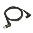 thumbnail image 1 of Cable XLR macho a hembra, conductor OFC de 3 pines, cable de micrófono XLR macho en ángulo recto a hembra en ángulo recto, 1 of 12