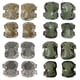 thumbnail image 3 of Juego de rodilleras tácticas, rodilleras protectoras antiimpacto para caza y Paintball, 3 of 3