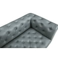 thumbnail image 5 of Chic Home Julian PU Leather Upholstered Right Facing Sectional L Shape Sofa, 5 of 6