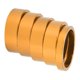 thumbnail image 4 of CANSUCC Juego de arandelas de horquilla delantera para bicicleta de montaña, 5 uds., 28,6 MM, espaciador de auriculares, junta de horquilla, color dorado, 4 of 8