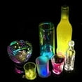 thumbnail image 4 of LED Coaster, 20 Pcs LED Bottle Lights Cup Holder Lights LED Sticker Coaster Lights Light Up Coasters LED Bottle Light LED Stickers Coaster Light Up for Drinks, 4 of 8