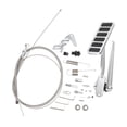 thumbnail image 3 of Pedal de de aluminio Kit de cable de Accesorio de reparación resistente Pieza de repuesto portátil Mantenimiento Eje profesional, 3 of 9