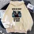 thumbnail image 1 of Sudadera con capucha Screaming Goat, ropa de estilo moderno para adolescentes, diseño estampado, chándales para mujer, ropa informal deportiva, 1 of 4