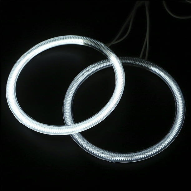 Headlight Angel Eyes,4pcs Car White Angel Car Accessory Car Light
