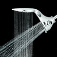 Waterpik 7Mode Dual Spray 2in1 Adjustable Rain Shower Head, Chrome