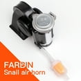 thumbnail image 3 of FARBIN Compact Air Horn with Compressor ,Snail Electric Car Horn 12V 150db Super Loud with Wiring Harness ,for Any 12V Vehicles, 3 of 9