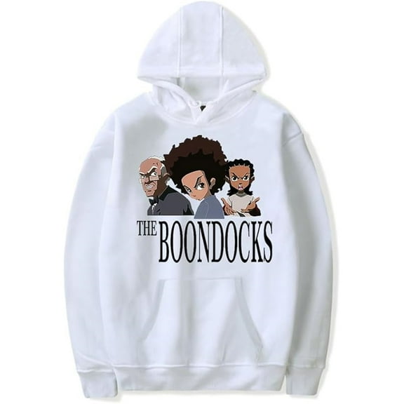 The Boondocks Hooded Sweatshirt Street Fashion Men's And Women's Winter Hooded Sweatshirt