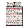 thumbnail image 5 of Ensemble de Lit Motif Flamant Rose, 5 of 5