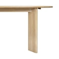 thumbnail image 6 of NPD Furniture Drego 78.5" Oval Dining Table in Natural Whitewash, 6 of 14