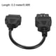 thumbnail image 5 of OBD 16Pin 0,3 m/0,98 pies macho a hembra Cable de extensión conector adaptador de diagnóstico, 5 of 7