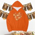 thumbnail image 5 of WEIYLL Hoodies for Girls Youths Pumpkins Letter Print With Pocket Pullover Long Sleeve Pink Graphic Fall Sweatshirts 18-24 Months, 5 of 5