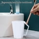 thumbnail image 4 of Vaso de plástico para cepillo de dientes,ideal para enjuague bucal,con soporte para cepillo de dientes.Vaso reutilizable para beber,perfecto para el hogar,la residencia estudiantil o la oficina., 4 of 6