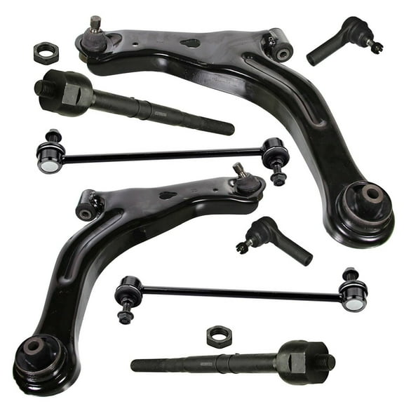 8 Pc Suspension Kit Inner & Outer Tie Rod, Sway Bars End Link, Control Arms & Ball Joints Left & Right Side Fits select: 2008-2009 FORD ESCAPE, 2008-2009 MERCURY MARINER