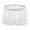 White, variant on Mens Underwear Men Casual Fashion Solid Underwear Mesh Striped Boxer Breathable Hip Shorts
