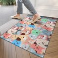 thumbnail image 4 of Cartoon Dog Door Rugs,Washable Non Slip Door Mats Indoor,Decorative Door Mats,Entry Mat Indoor for Entrance,Bedroom,Kitchen,Bathroom,17"x30", 4 of 6