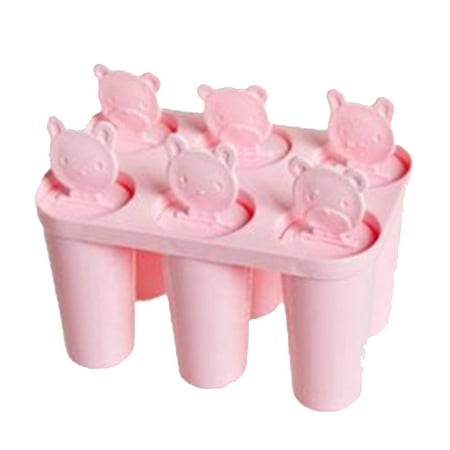 

Ice Cube Mold Diy Homemade Bear Ice Lollipop Cartoon New Ice Lattice Ice Ice Ice Grinder Ice Lolly Bear Head Ice for Home & Garden Pink1 One Size