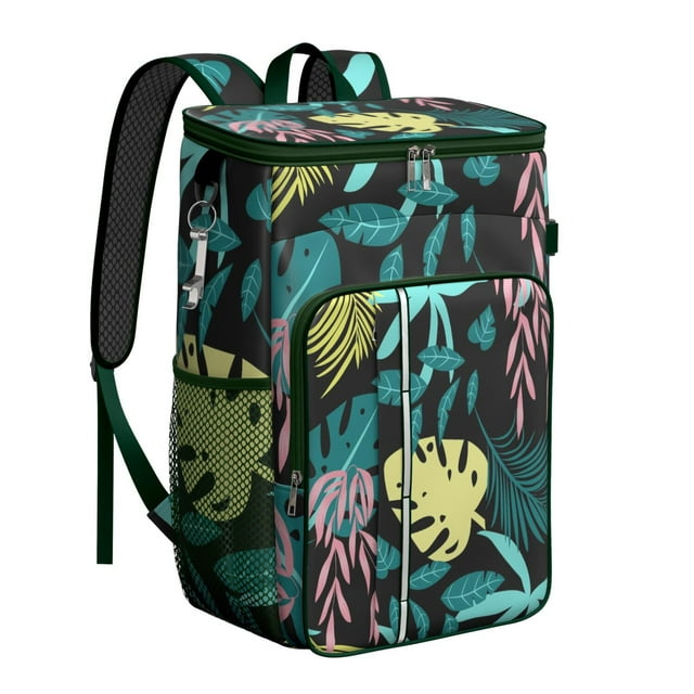 Palm Inspired Insulated Cooler Backpack - 20L, Long-Lasting Insulation for Picnics, Parties, Road Trips